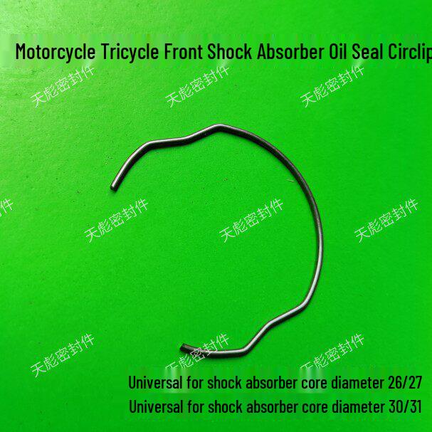 Front Fork Oil Seal Steel Clip for Electric Tricycle/Motorcycle Other