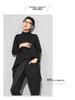 European & American Trendy Women's Slimming Long-Back Shirt - Autumn/Winter Versatile Style