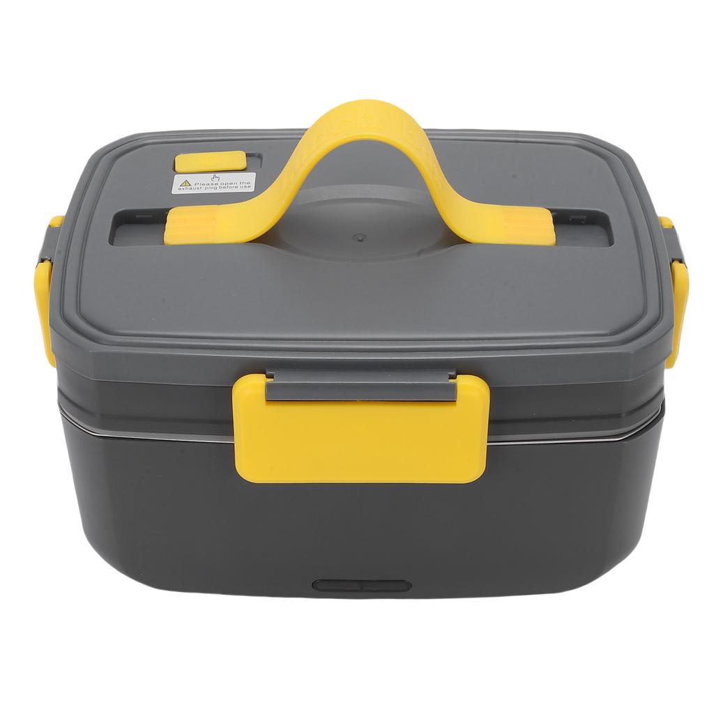 Electric Lunch Box 3L Double Layer SUS304 Liner Dishwasher Safe Portable Food Warmer for Home Car Office Travel Cooking