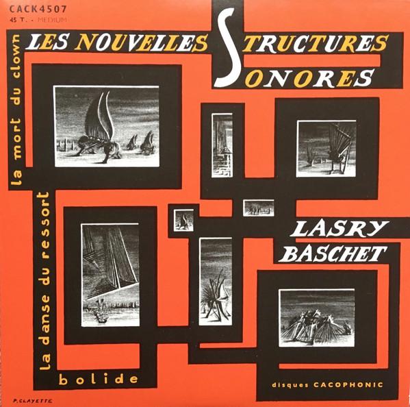 

7inch Record STRUCTURES SONORES LASRY-BASCHET - La Mort Du Clown / La Danse Du Ress CACK4507 Cacophonic 2017 UK Dance & Electronica