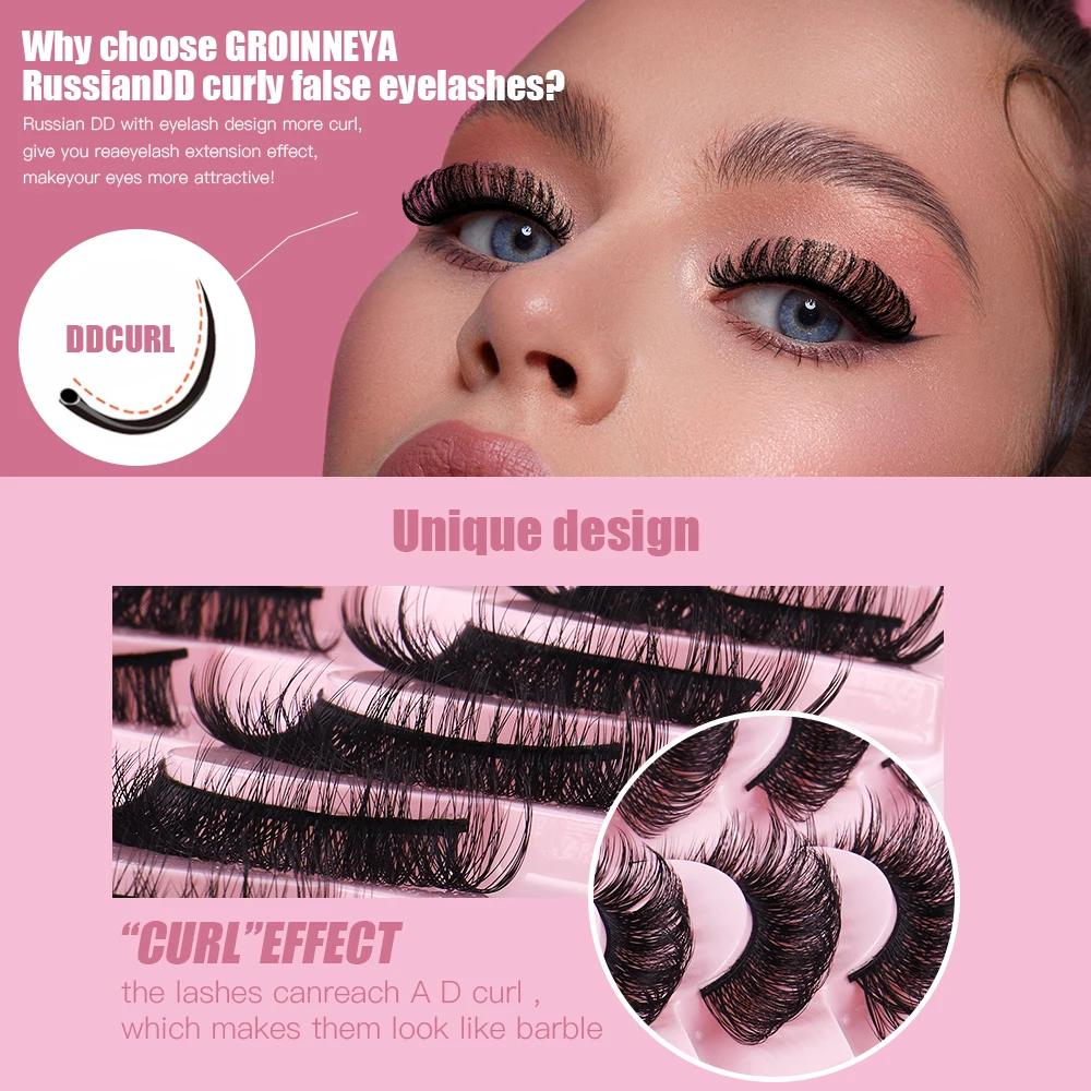 30 пар 3D искусственных норковых ресниц — фото 3