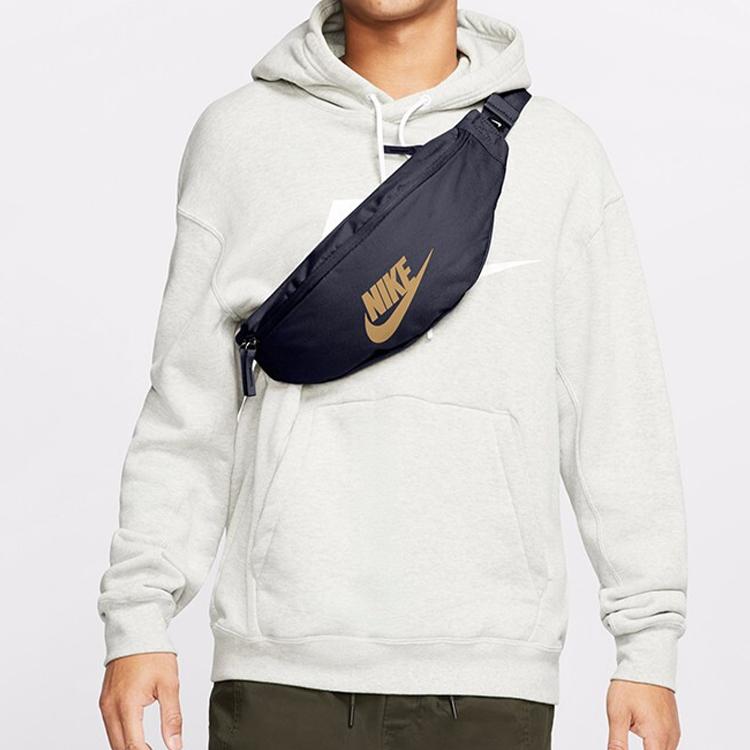 Nike Polyester Fanny Pack Regular Unisex Marine Blue (Unisex) Fanny Packs BA5750 452