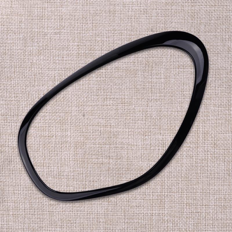 51139801573 Car Left Headlight Cover Ring Trim Bezel Fit for MINI Cooper R60 Countryman 2011-2016 Glossy Black