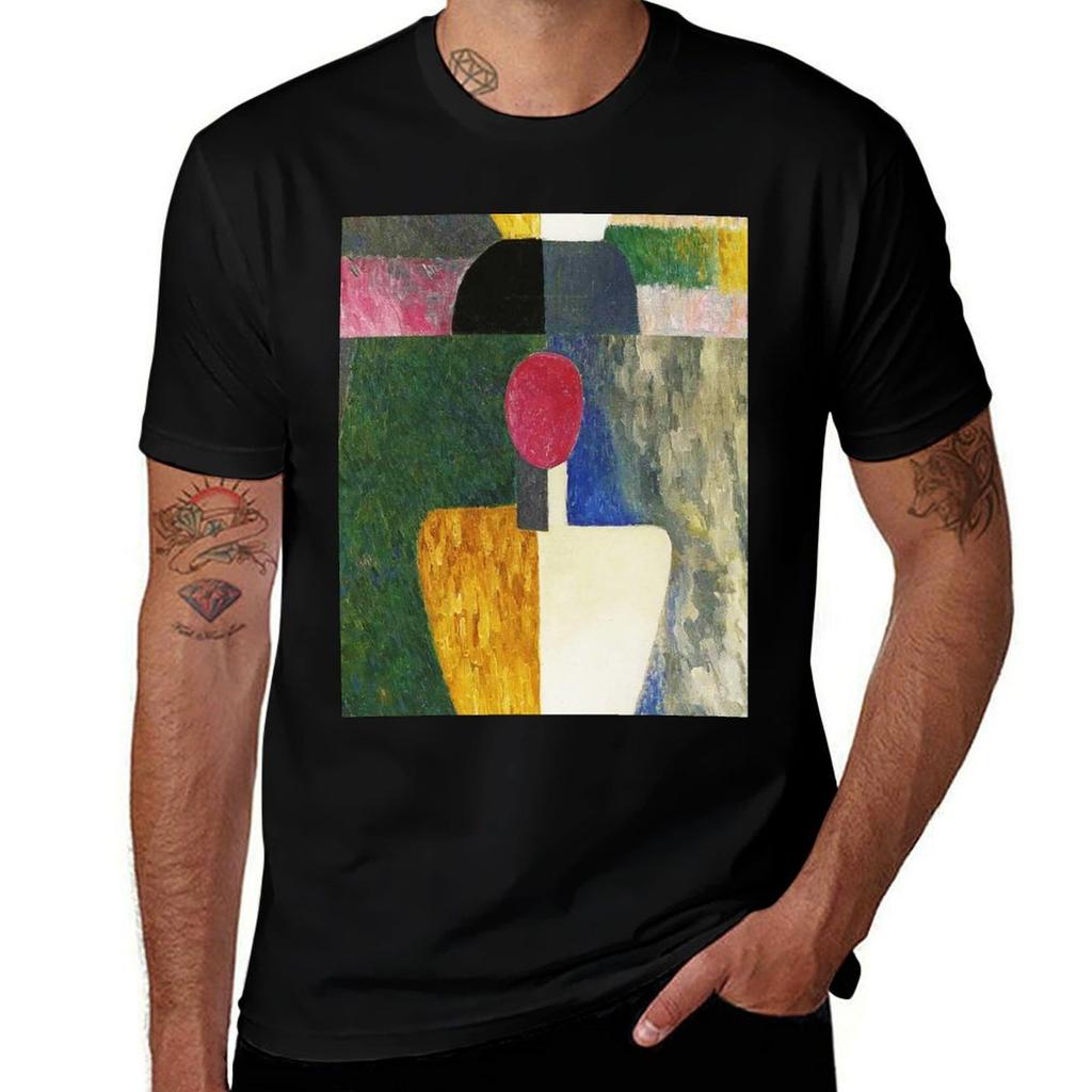 HD Torso figure with a pink face by Kazimir Severinovich Unisexvich High Definition TShirt High Elasticity Sports TShirt