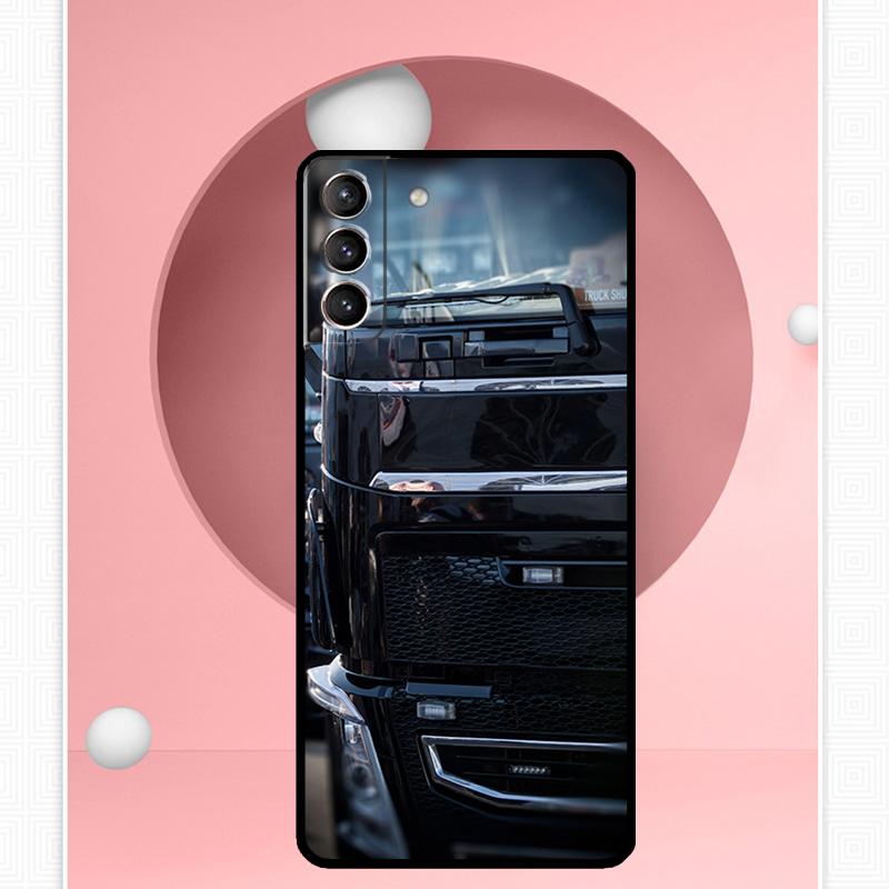Cool Heavy Truck Car Case For Samsung Galaxy S25 Ultra S25 FE S20 S21 S22 S23 Plus S9 S10 S24 Ultra Cover Funda