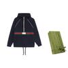 Gucci Baumwoll-Kapuzenpullover mit Webstreifen 645320-XJDAK-1060