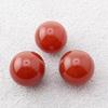 16mm Natural Crystal Agate Round Beads, Holeless, Optional Holes for DIY Ornaments