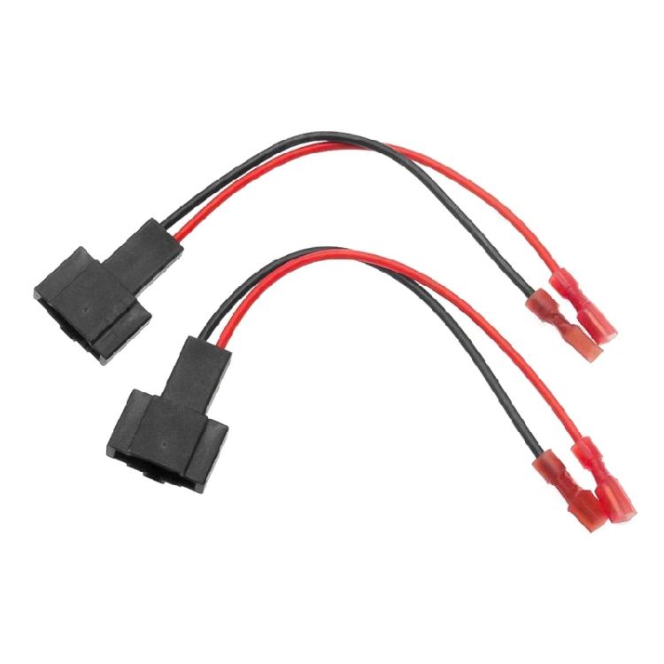 4Pcs Speaker Cable Adaptor Plug Connectors Wire Harness Adapter Connector