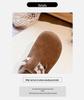 Korean Style Retro Birkenstock Soft Sole Leather Shoes for Girls - Winter 2025 Edition