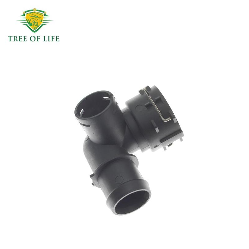 Engine Coolant Cooling Hose Connector For Skoda Karoq Kodiaq Octavia A7 Superb Yeti Seat Leon 5QD122291E 5Q0122291AK 2510104501