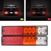 1 pair 12V 20LED Car Auto Stop Rear Tail Light Brake Reverse Light Turn Indiactor Boat ATV Truck Trailer Lamp