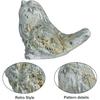 Outdoor Bird Statues Bird Decor Figurines for Home Cement Bird Sculpture for Patio Yard Lawn Ornament, 2style/Set,Indoor Outdoor Stone Bird