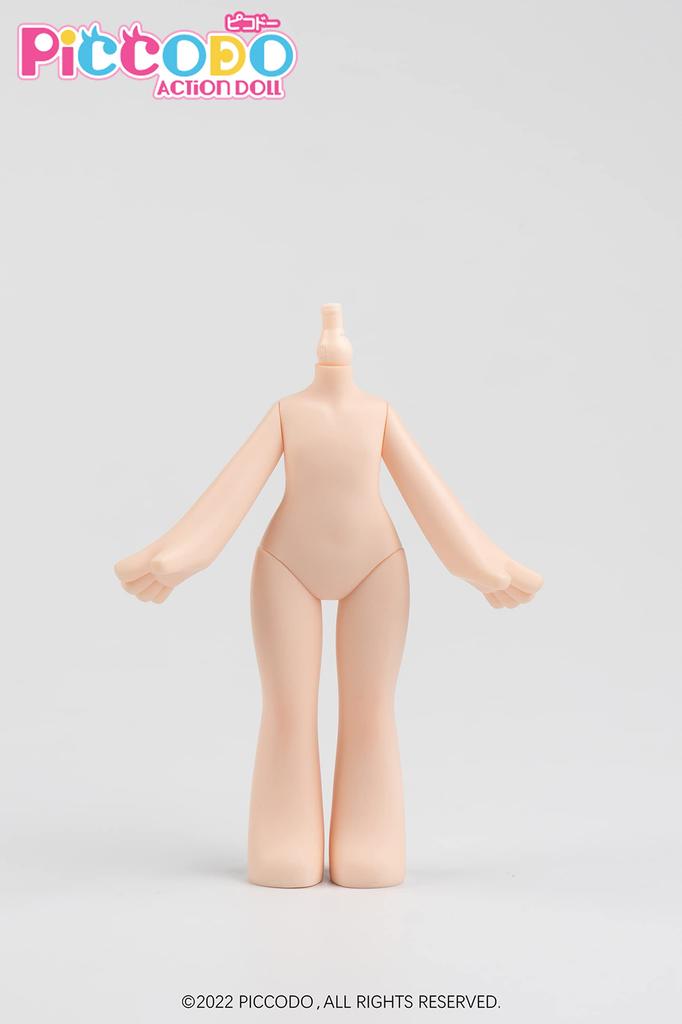 PICCODO CUTE BODY10 Deformed Simple Doll Body PIC DC002D Doll White