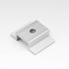 Solar Panel Mid Clamp Heavy Duty Aluminum Rust Resistant Strong Fixation for Portable Solar Panel Setup