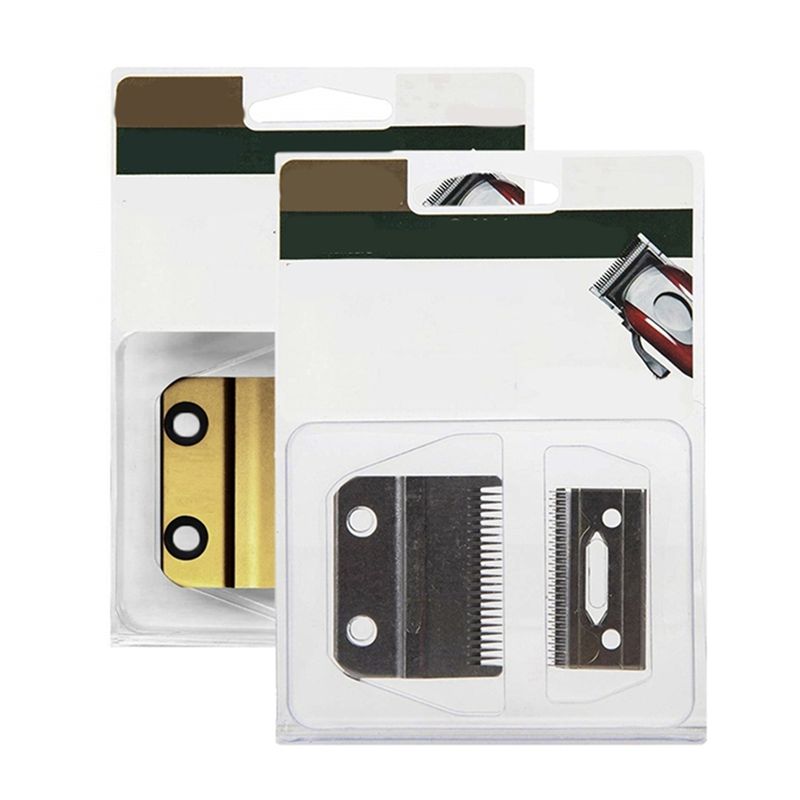 YCOC-2162 Compatible For Wahl 5 Star Cordless Magic Clip 8148 Replacement Standard Clipper Blades For Hair Clippers Black
