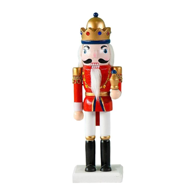 Christmas Wood Nutcracker Soldier Ornament Party Kitchen Decor Present
