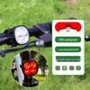 High-Brightness 4-LED Bicycle Front & Rear Light Set with Safety Taillight