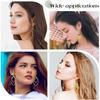 Beebeecraft 20Pcs/Box Clip-on Earring Findings 18K Gold Plated Brass Screw Back Ear Wire Non Pierced Earring Converter for Non-Pierced Earring