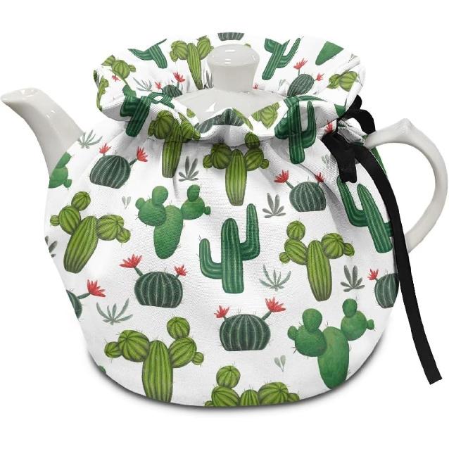 Xoenoiee Tea Pot Cosy Cotton Tea Cozy for Teapots Dust Cover ulated Kettle Cover Teapot Warmer for Home Kitchen Decorative Accessories Tea Time