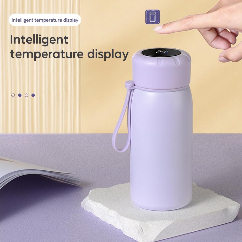 400ml termoska z nerezové oceli s LED displejem teploty Termální láhev na kávu Hrnek na kávu Vakuová láhev Tumbler Thermo Cup