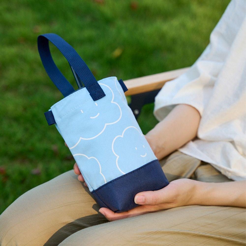 Fashion Water Bottle Cover Cute Lightweight Bottles Cup Sleeve Effectively Handheld Protective Cover Cup Carrier Pouch