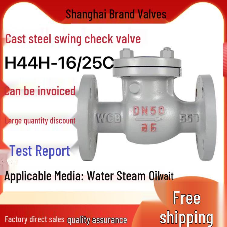 High-Temp Resistant Cast Steel Swing Check Valve DN50/100/150
