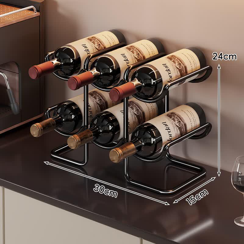 Shuogang Tiangong Light Luxury Wine Rack with Glass Holder