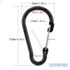 Fashion Handmade Keychain Spring Hook Aluminum Alloy Link Chain Keychain Clasp for Making Jewelry and Keychain
