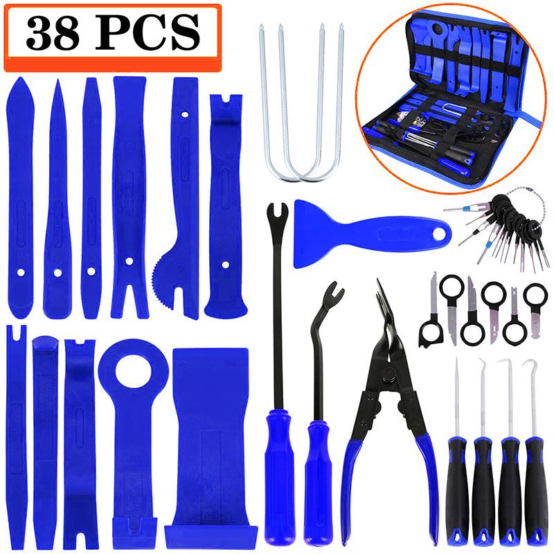 Car Audio Disassembly & Interior Modification Tool Set - 43/38/250 pcs