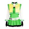 Powerpuff Girls Cosplay Girls Costume Dress Set Blossom Buttercup Bubbles Costume Dress With Belt Set Halloween Fancy Dress