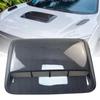 Car Air Flow Intake Hood Scoop Vent Bonnet Decorative Center Side Outlet Hood