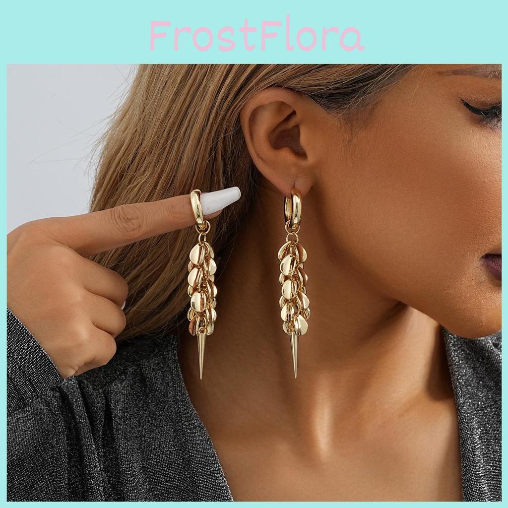 Elegant 2023 Fashion Trend Creative Geometric Alloy Earrings For Women