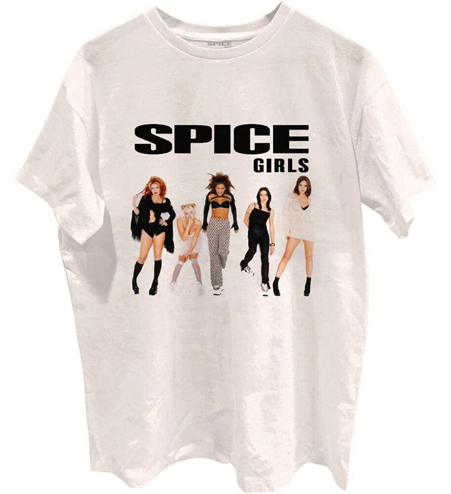 

Белая футболка унисекс Spice Girls Photo Poses