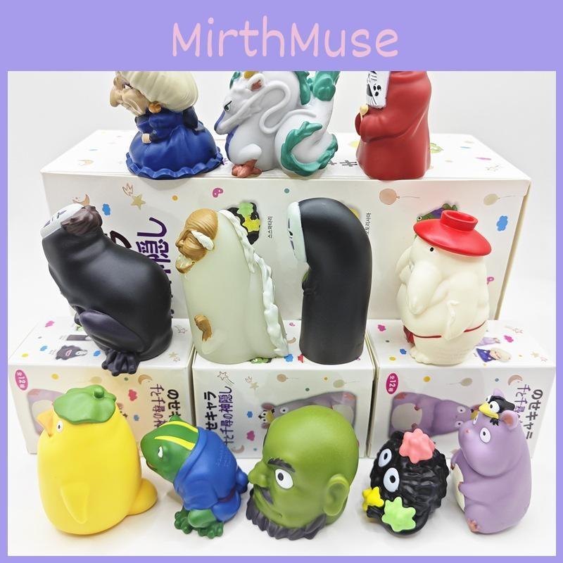 Away No Spirited Face Man Anime Character Figure Abs Collectible Finger Set Toy