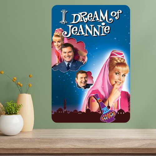I Dream of Jeannie Metal TV Show Poster Sign 20x30cm(7.8x11.8inch)