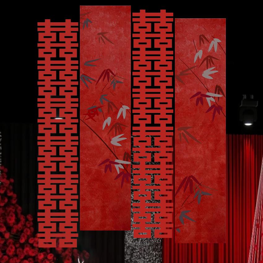 Wedding Backdrop & Room Décor Set for Living Room
