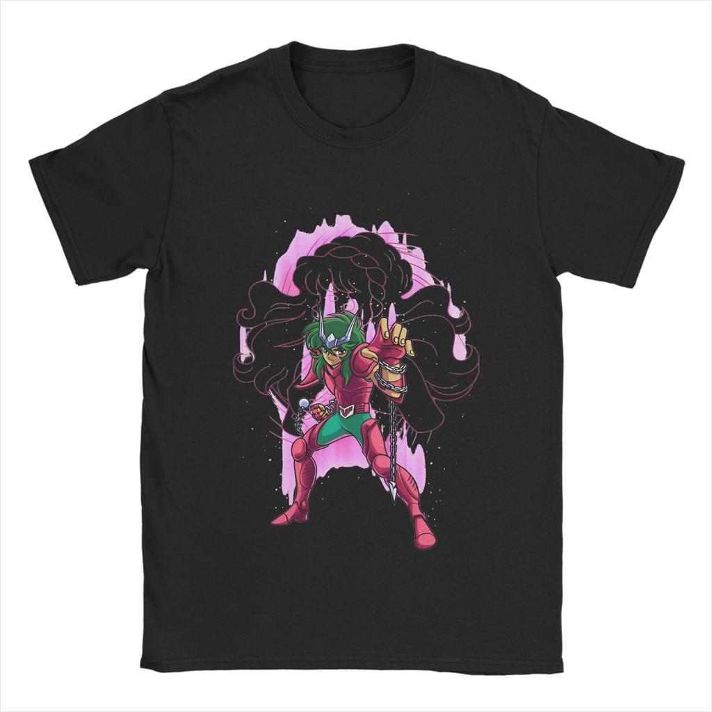 Unisex Unisexs Knights Of The Zodiac T Shirt Anime 100 Cotton Clothes Cool Short Sleeve Crewneck Tees Plus Size Tshirts