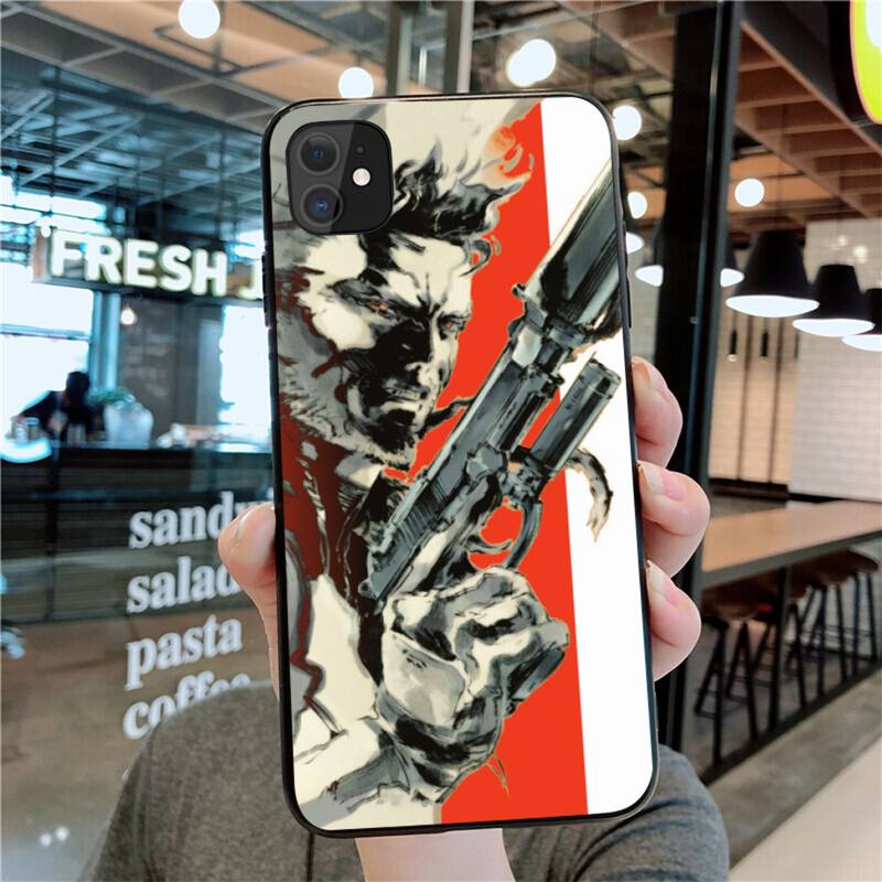 Game Metal Gear Phone Case for Iphone 12 Pro Max Mini 11 Pro XS MAX 8 7 6 6S Plus X 5S SE 2020 XR Case