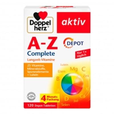 Doppelhertz A-Z Multivitamín Minerál 120 tablet