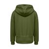 Women's Fashionable Solid Color Long Sleeved Hooded Sweatshirt With Loose Zipper Pocket Jacket