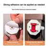 4PCS with Brake Furniture Casters Wheels Self Adhesive Pulley Base  Furniture Move Accessories