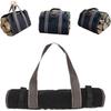 Canvas Houtzak Binnenvuurhout Tote Bag Houder Draagbare Canvas Tote Bag (Zwart) - DD01