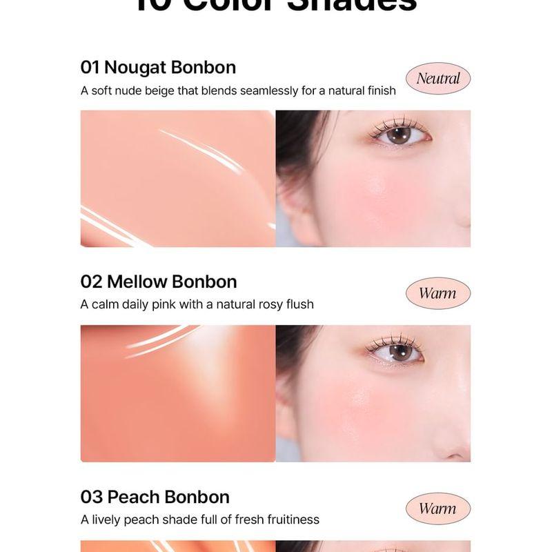 Dear.A - BonBon Glow Cheek - 10 Colors