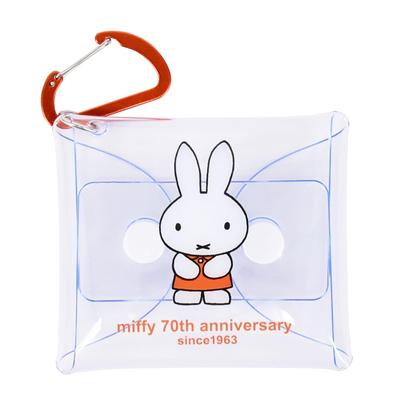 Estojo Multi-uso Miffy 1963 História do 70º Aniversário SS Transparente