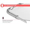 Case - Life - Iphone 13 Pro Max - Reinforced - Transparent - Lifetime Warranty