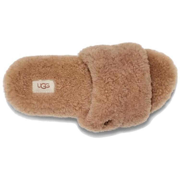 Nové UGG Cozetta Curly Nazouváky Kaštanové Dámské 1130838-CHE