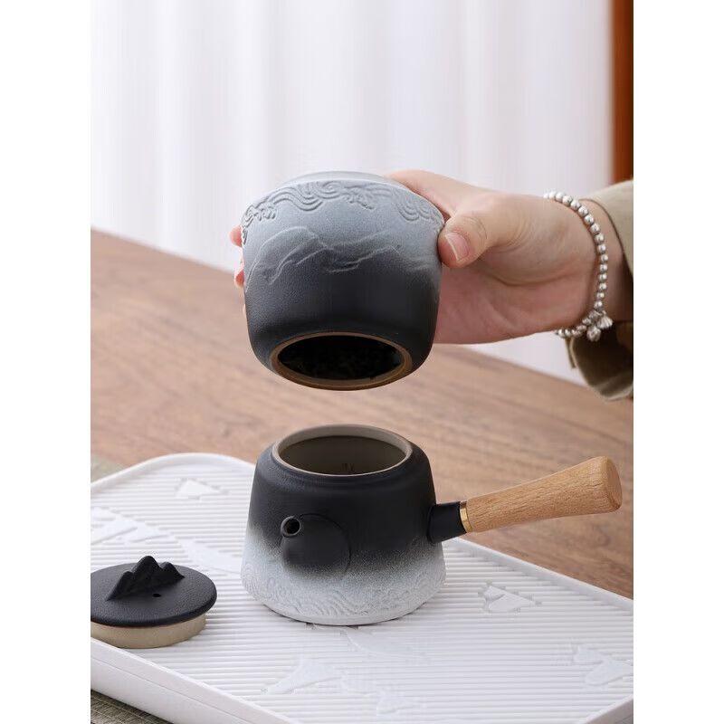Nordic Style Ceramic Travel Kung Fu Tea Set