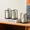 Desktop Disposable Cup Dispenser and Storage Rack -Ideal for Cups and Coffee