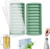 10 Cavities Ice Cube Tray With High Permeability Silica Gel Cover Ice Maker