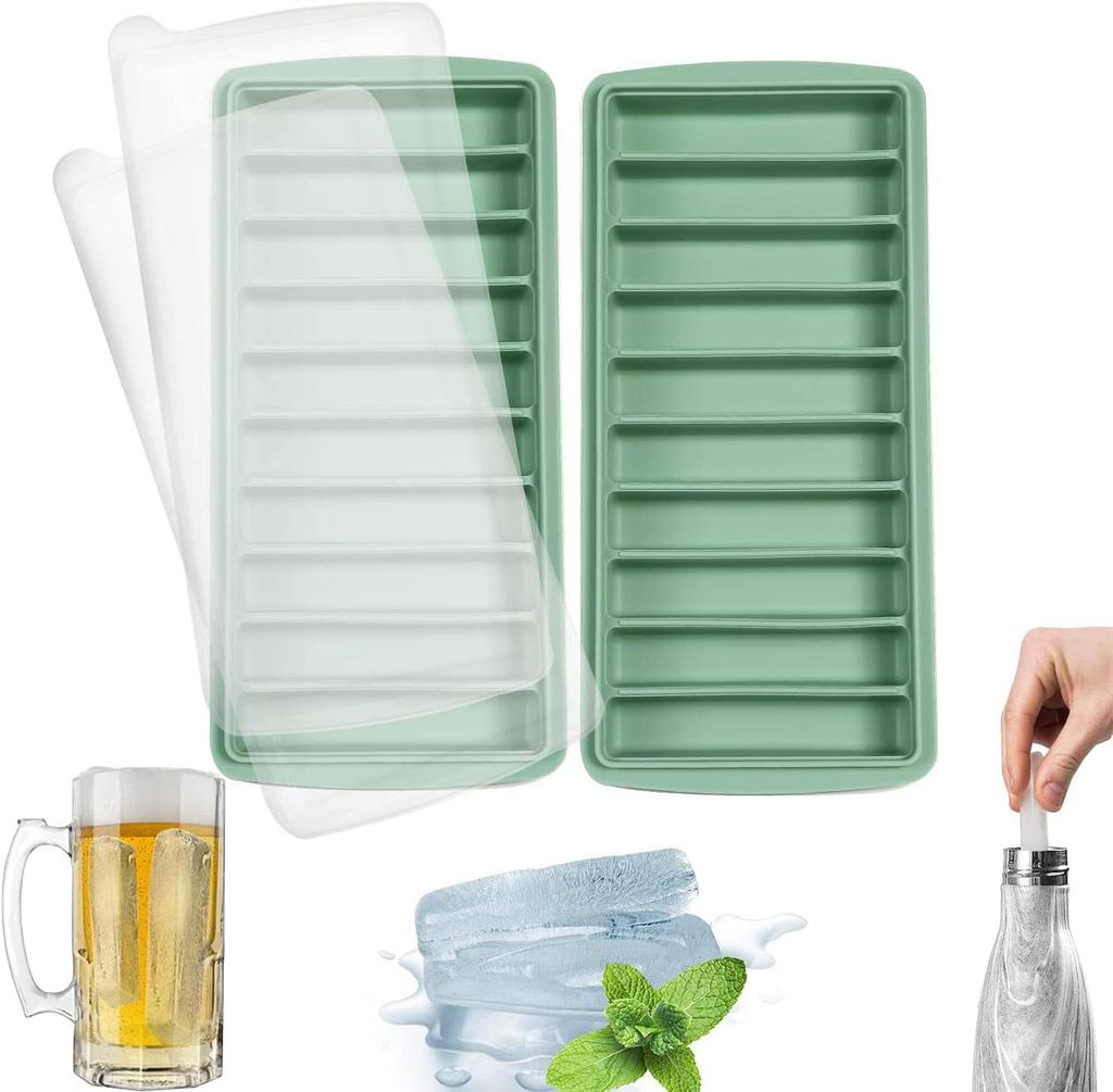 10 Cavities Ice Cube Tray With High Permeability Silica Gel Cover Ice Maker